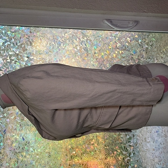 Y2k Juicy Couture Vintage Pink & White Striped Corduroy Button Up Blazer SZ:S - Picture 7 of 10